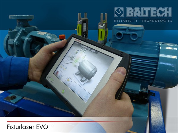 Лазерная центровка, центровка валов, Fixturlaser EVO